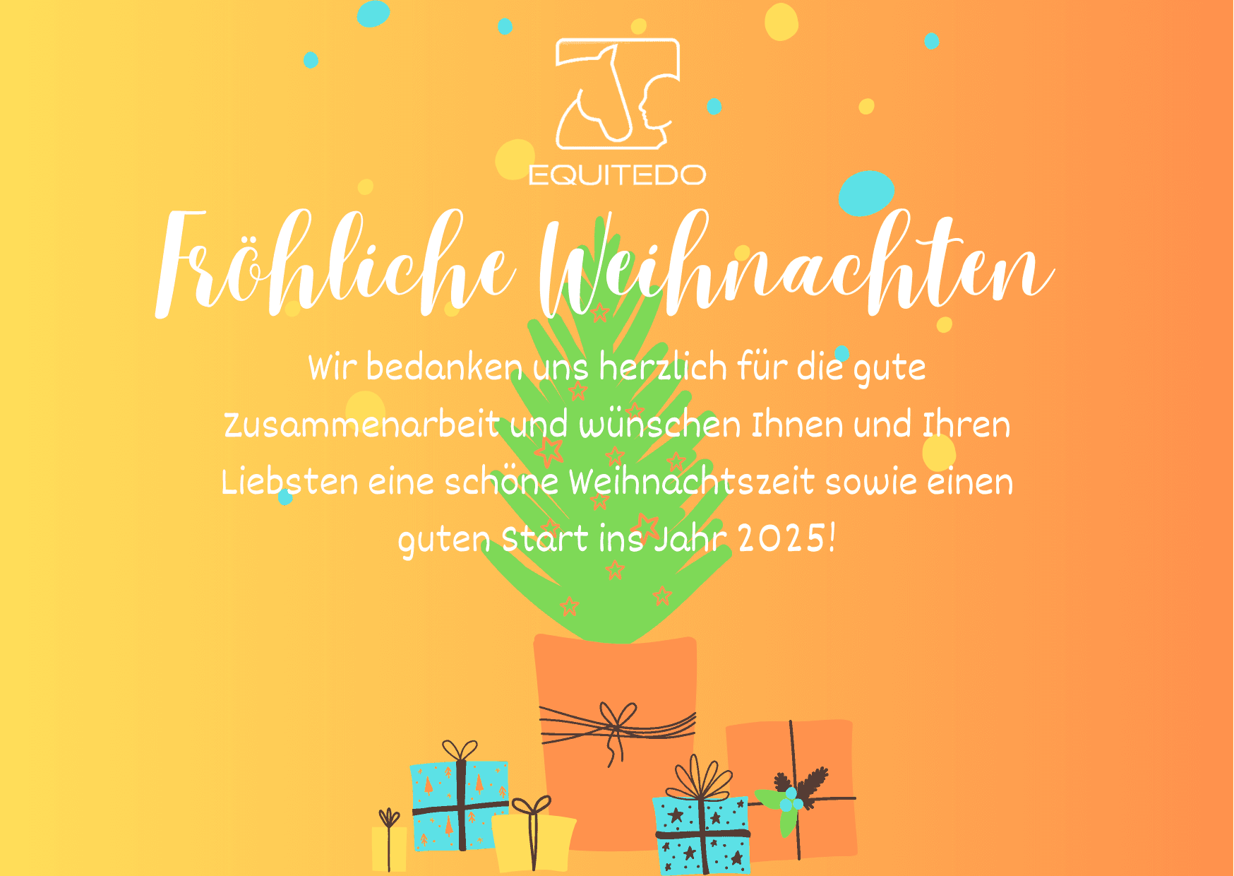 EQUITEDO® wünscht schöne Feiertage!